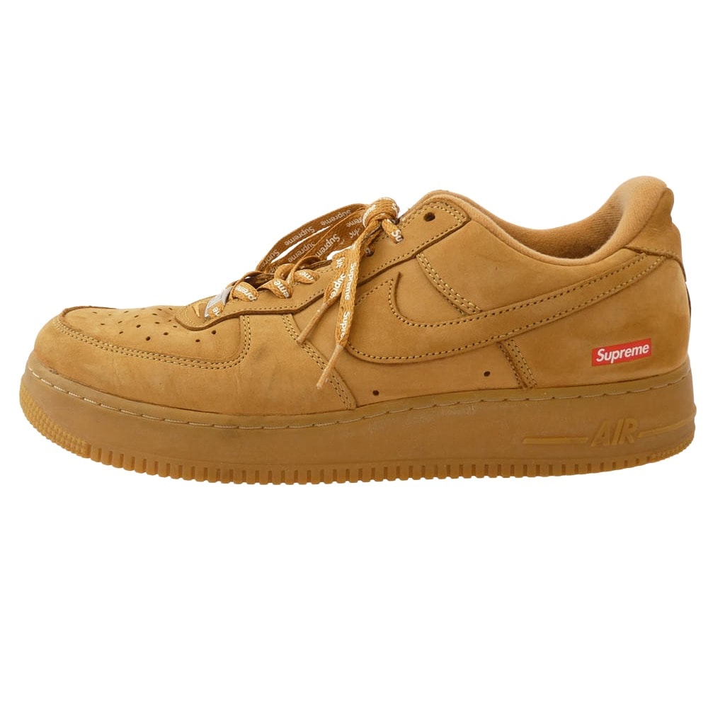 Supreme シュプリーム スニーカー DN1555-200 Nike Air Force 1 Low Flax Wheat ナイキ エアフォース 1 ロー フラックス ウィート スニーカー ベージュ系【中古】