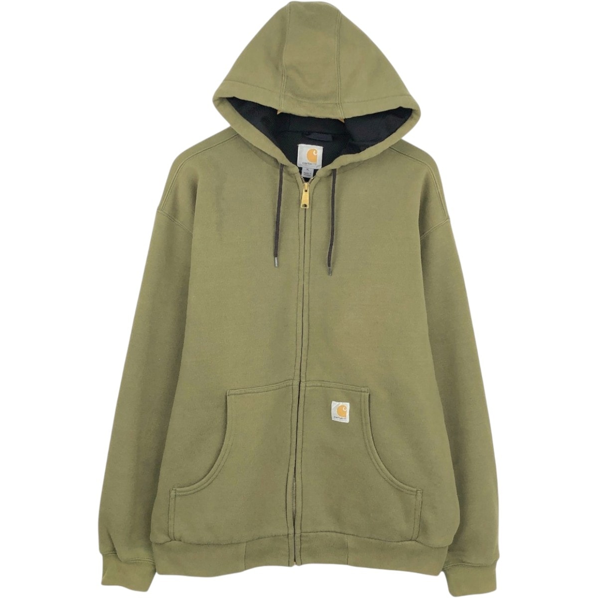 古着 カーハート Carhartt スウェットフルジップパーカー メンズXL相当/eaa671778
