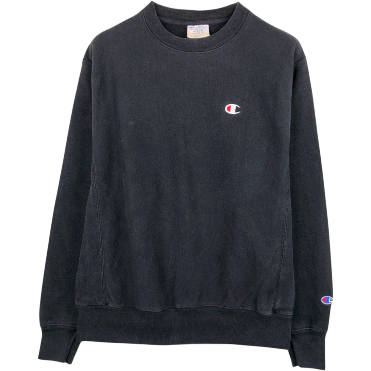 古着 チャンピオン Champion REVERSE WEAVE リバースウィーブ ワンポイントロゴスウェットシャツ トレーナー メンズM相当/eaa680129