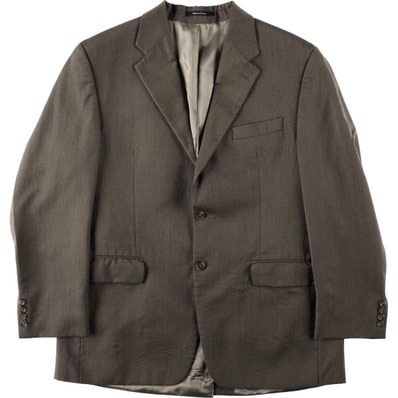 古着 ラルフローレン Ralph Lauren CHAPS チャップス ウールテーラードジャケット カナダ製 メンズL相当/eaa671538