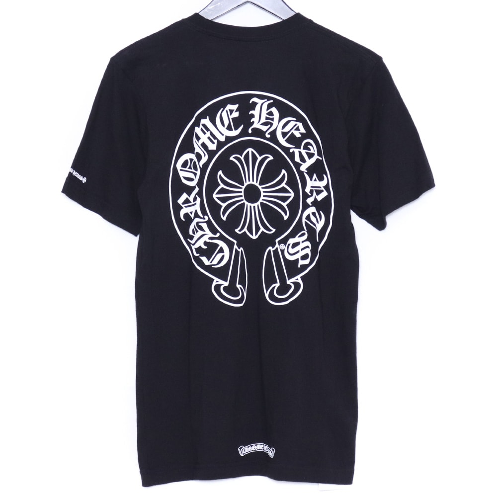 Chrome Hearts Horse Shoe Logo Pocket T-Shirt "Black"