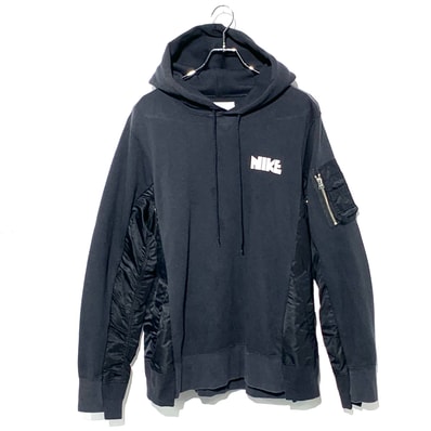 sacai x Nike Lab U NRG Rh Hoodie "Black"