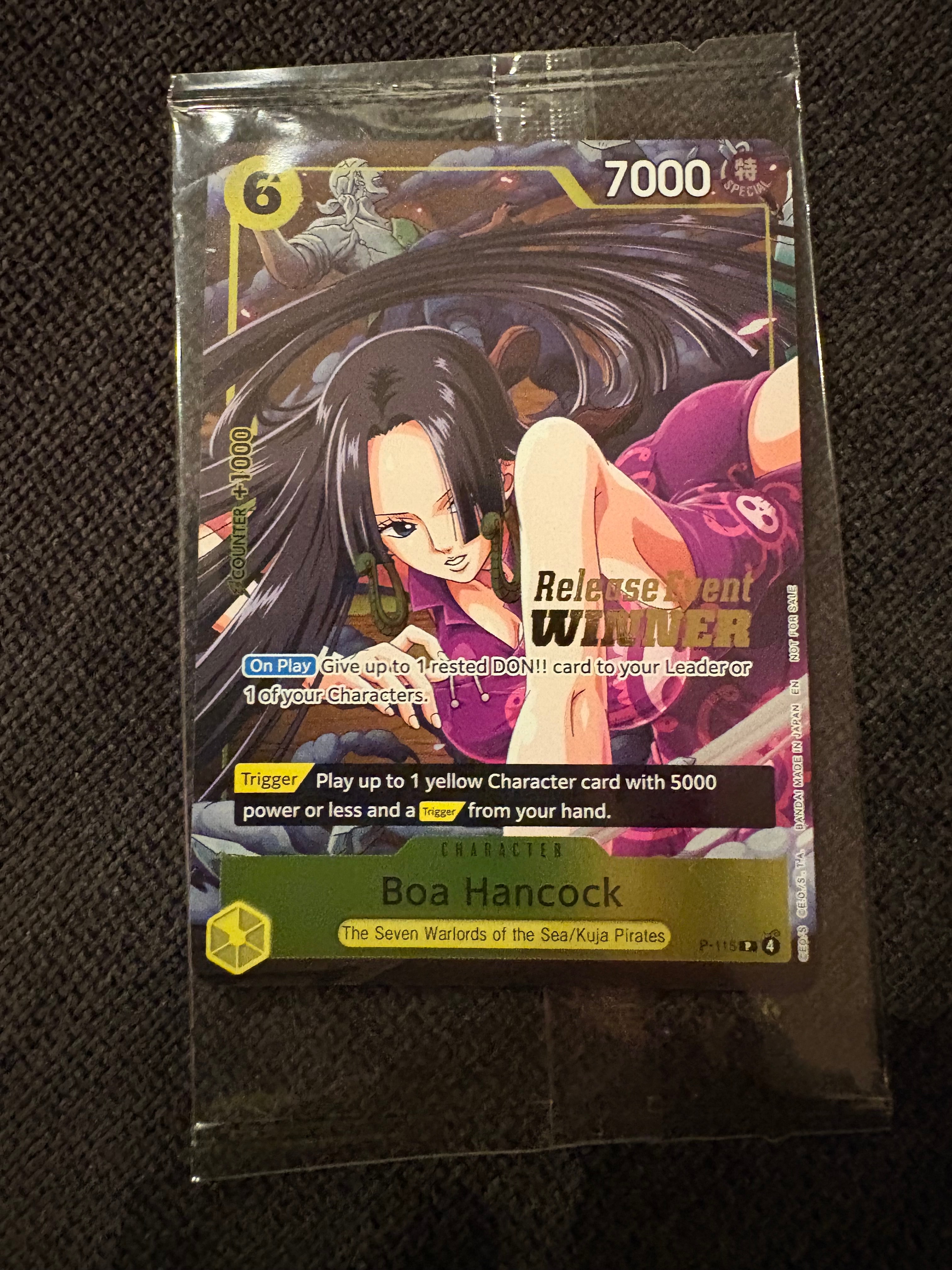 ボア・ハンコック P :優勝記念品 [P-115]【英語版】(プロモーションカード「OP15-EB04 リリースイベント」)