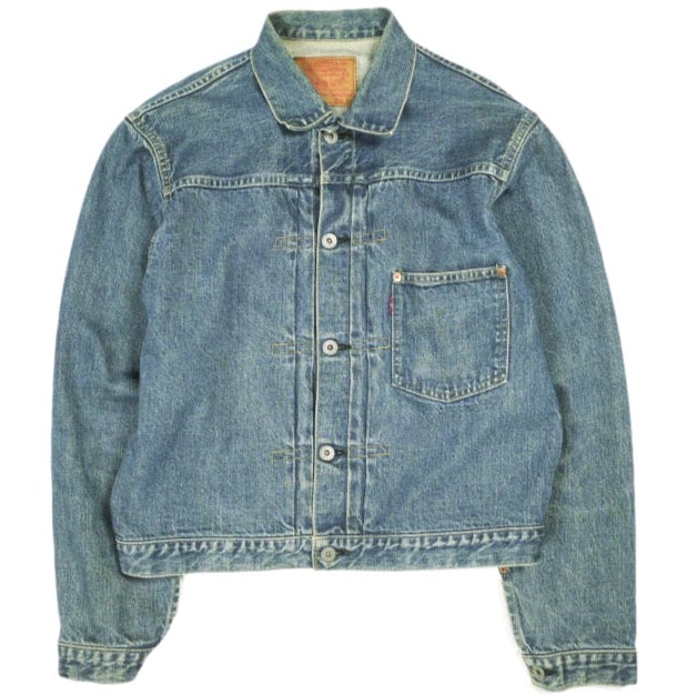 Levi's リーバイス 日本製 90s 1993年製 71506 XX 1st デニムジャケット 大戦モデル 40 Indigo Gジャン BIG E ヴィンテージ アウター mc68701