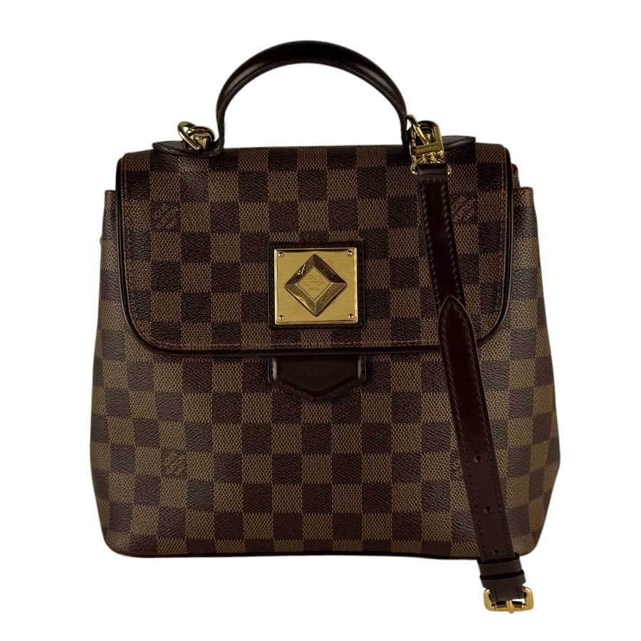ルイ ヴィトン LOUIS VUITTON ショルダーバッグ ダミエ ベルガモPM ダミエキャンバス エベヌ レディース N41167【中古】 z10541