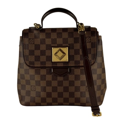 ルイ ヴィトン LOUIS VUITTON ショルダーバッグ ダミエ ベルガモPM ダミエキャンバス エベヌ レディース N41167【中古】 z10541
