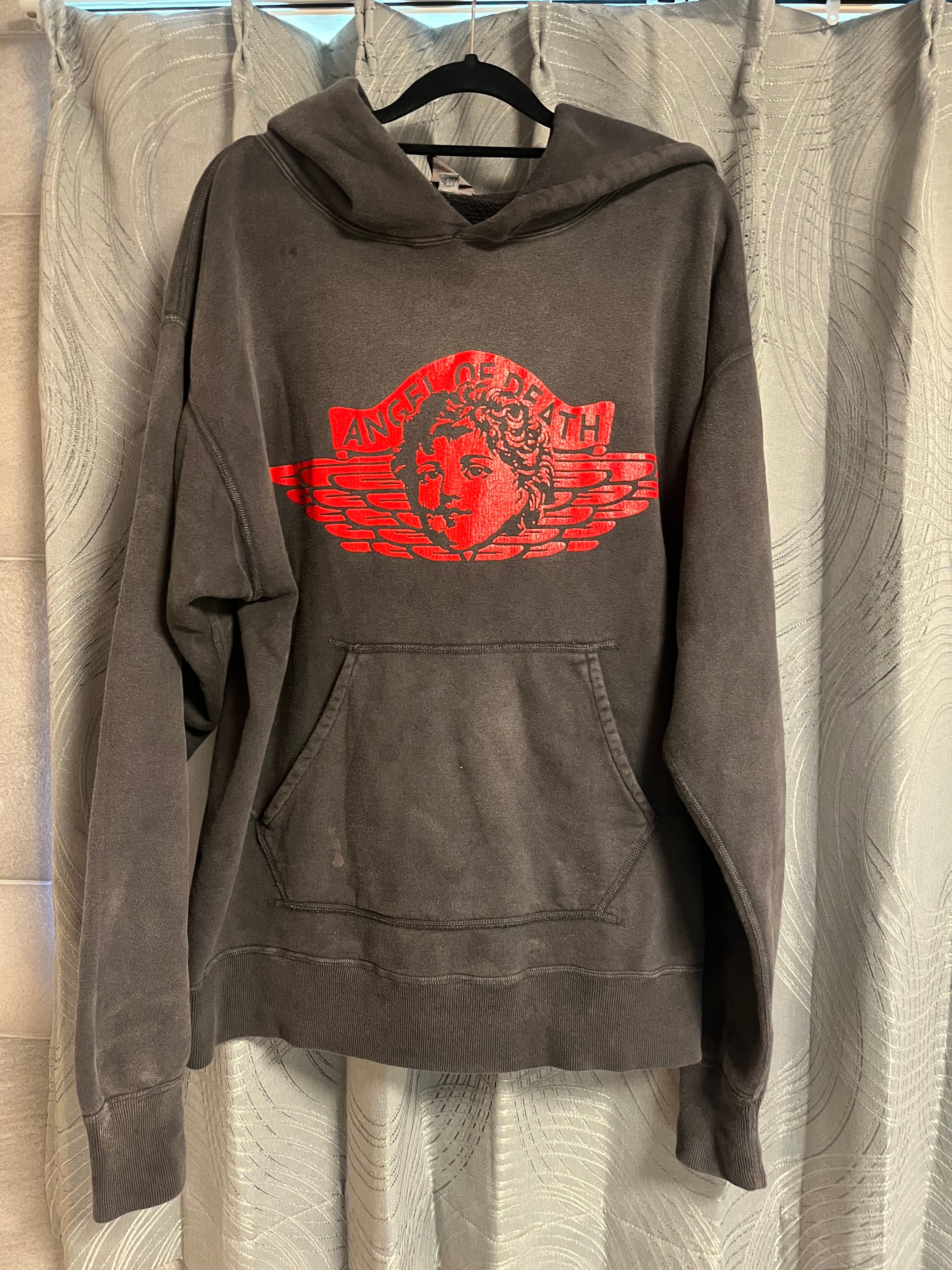 SAINT Mxxxxxx 24SS Angel Hoodie "Black"