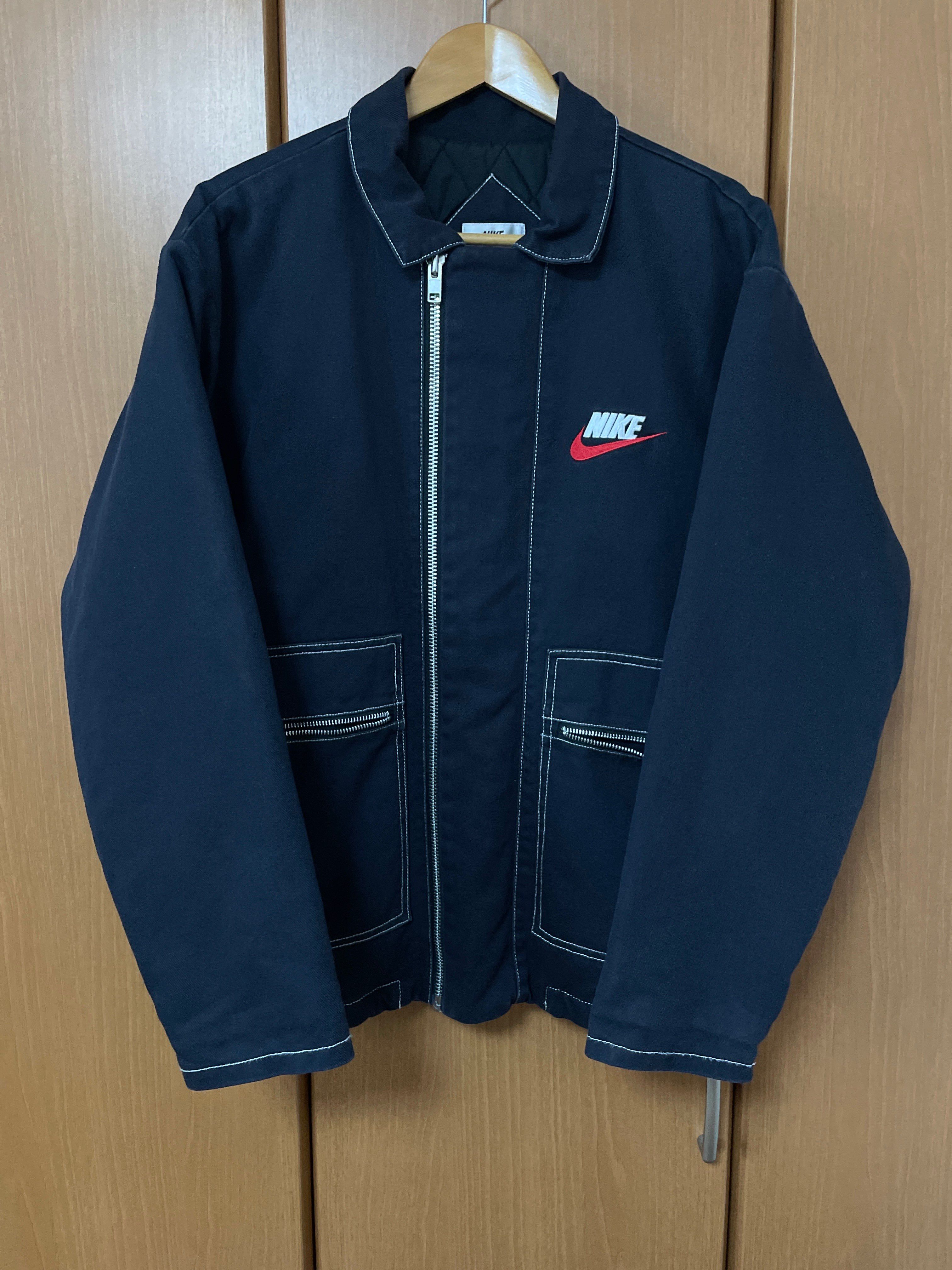 Supreme / NIKE® Double Zip Work Jacket "Black"