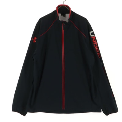 UNDER ARMOUR アンダーアーマー 長袖 ジップジャケット LG ブラック