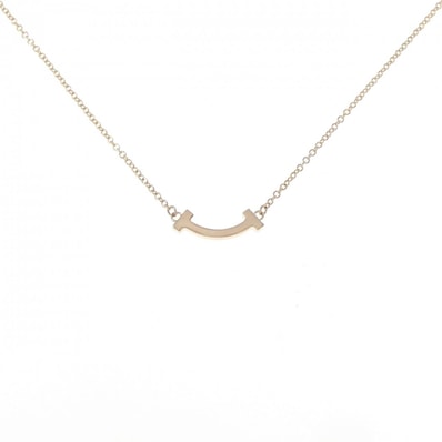 ティファニー Tスマイル ミニ ネックレス