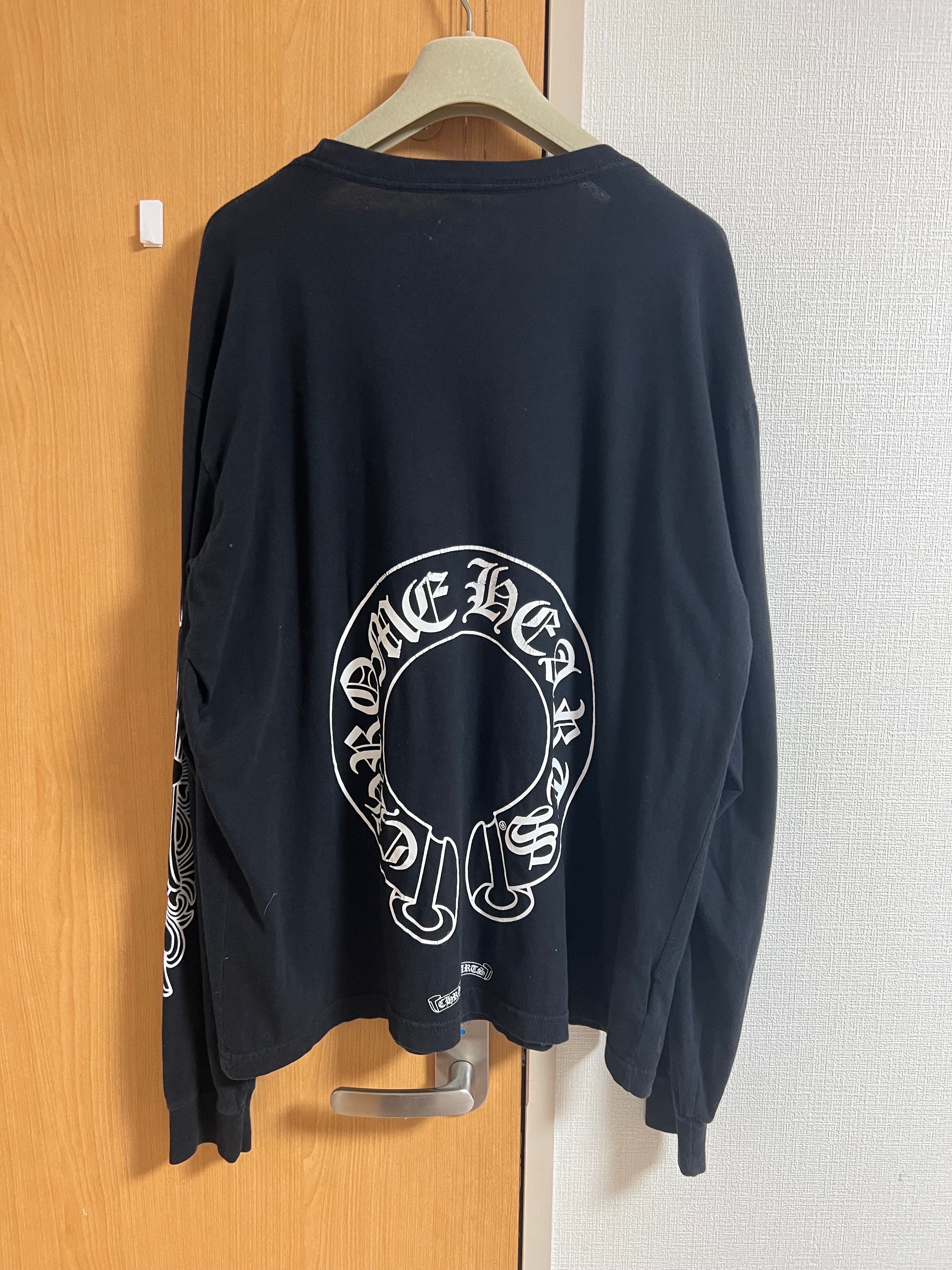 Chrome Hearts Horse Shoe L/S T-Shirt "Black"