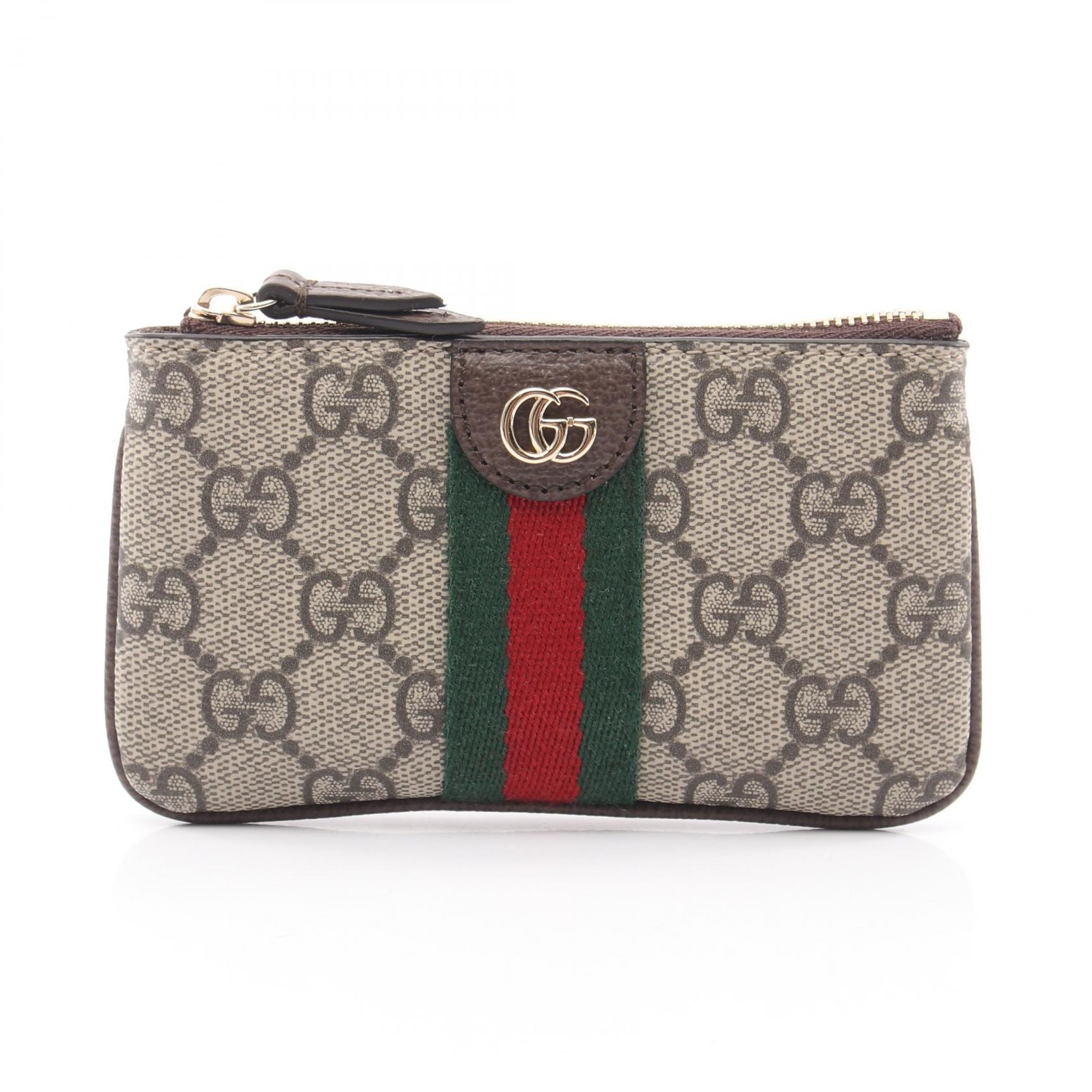 A+ (新品・未使用(ワケあり))】グッチ GUCCI ジップキーポーチ オフィ