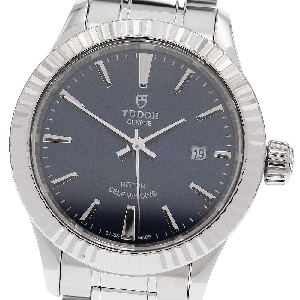 ★保 チュードル スタイル デイト 12110 自動巻き レディース 【中古】