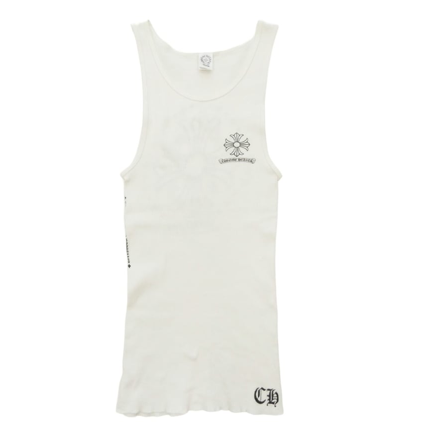 C (やや傷や汚れあり)】CHROME HEARTS クロムハーツ(原本無) タンク C (やや傷や汚れあり)】CHROME HEARTS クロムハーツ(原本無) タンク