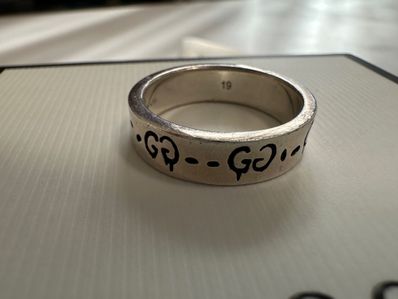 GUCCI Guccighost Ring In Silver