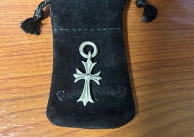 Chrome Hearts Tiny CH Cross Charm "Silver"