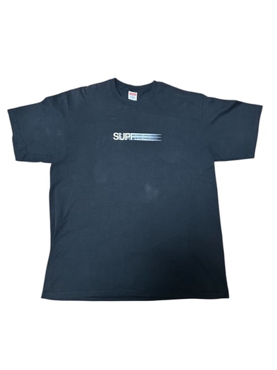 Supreme Motion Logo Tee "Black" (23SS)