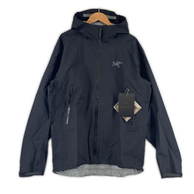 美品 ARC'TERYX アークテリクス X000007507 無地 秋冬 AW マウンテンパーカー ナイロン ブラック メンズ L ベータジャケット ゴアテックス【古着】【中古】