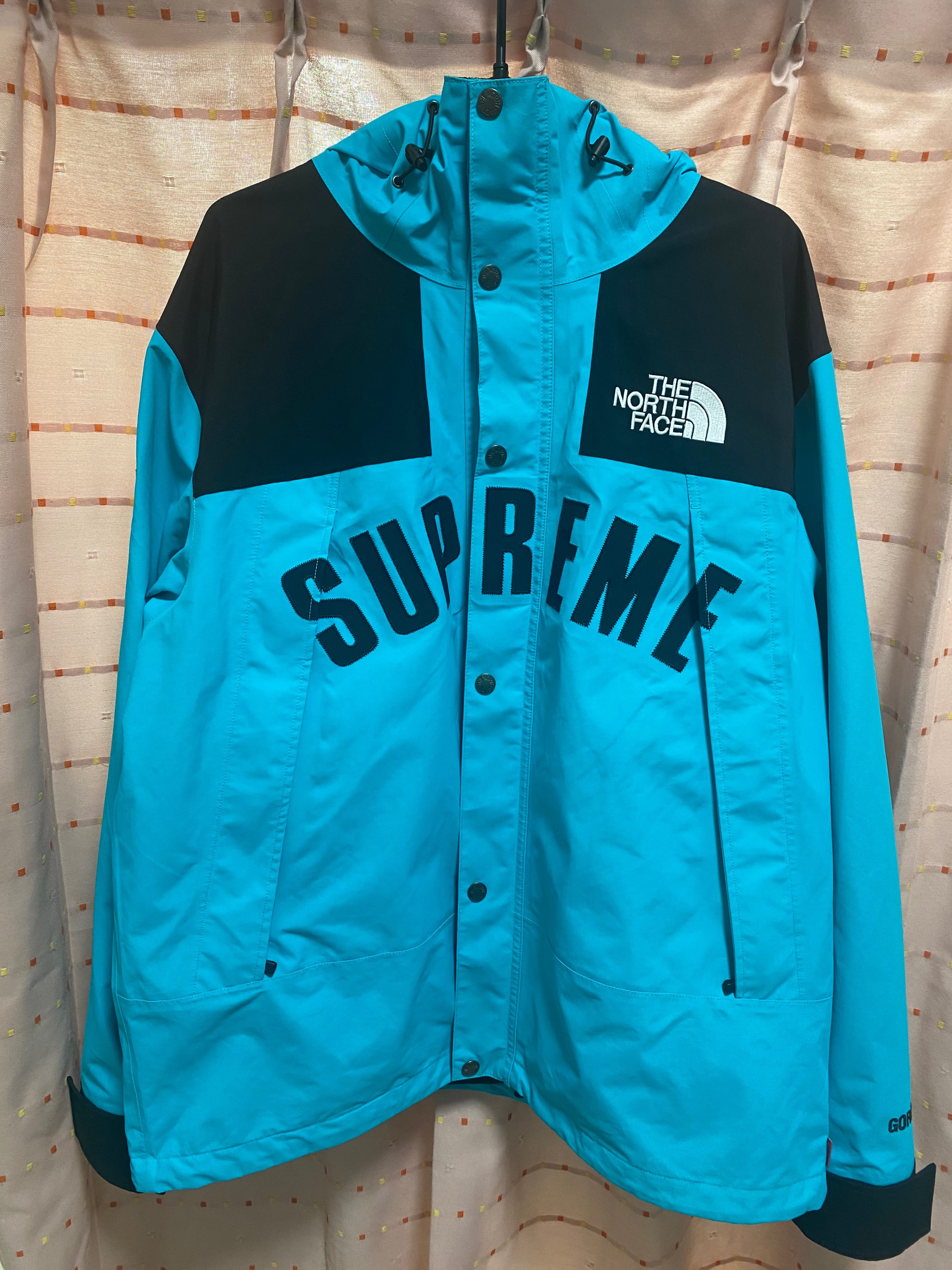 Supreme x The North Face Arc Logo Mountain Parka "Blue"