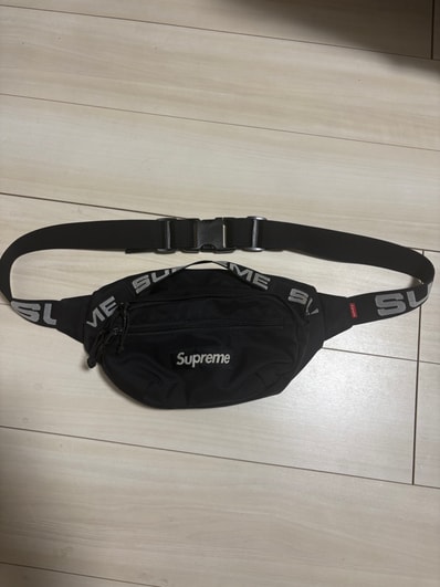 Supreme 18SS Waist Bag "Black"
