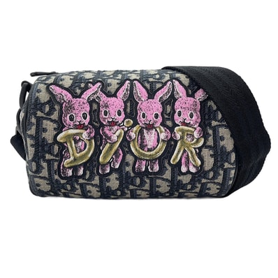 ディオール Dior ミニローラー オブリーク ショルダーバッグ【中古】