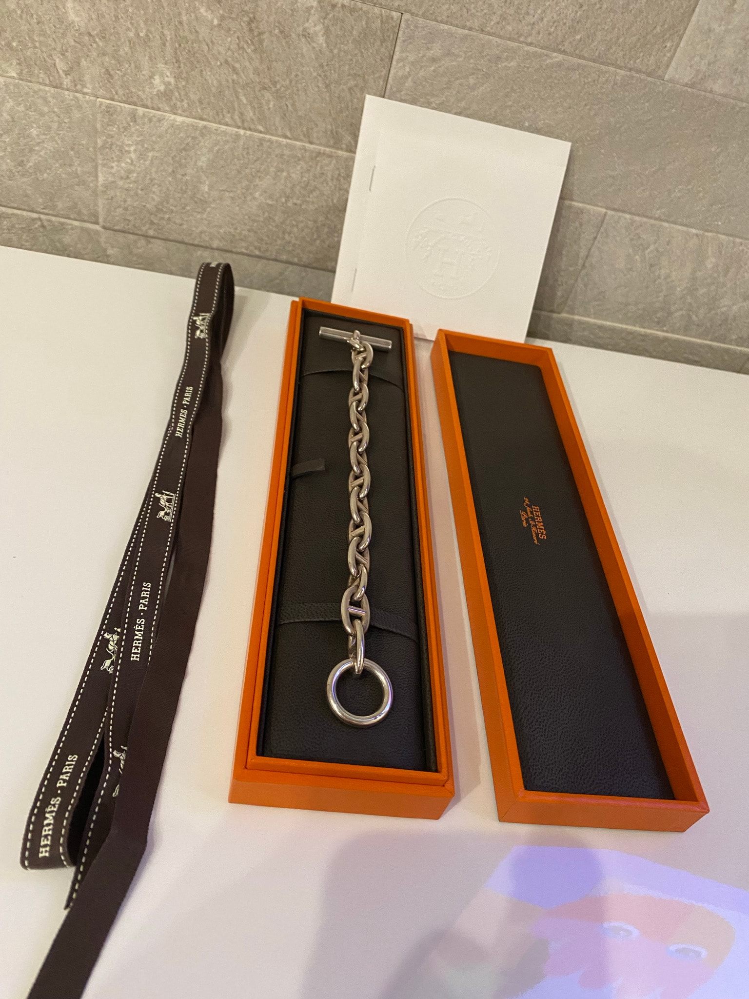 Hermes Chaine D'ancre GM Bracelet "Silver"