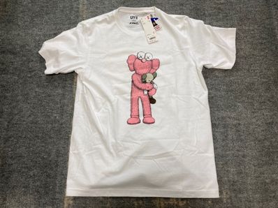 Uniqlo KAWS Pink BFF Tee "White"