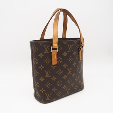 LOUIS VUITTON ルイ・ヴィトン モノグラム ヴァヴァンPM M51172 ハンドバッグ ブラウン ベージュ コーティングキャンバス レザー レディース
