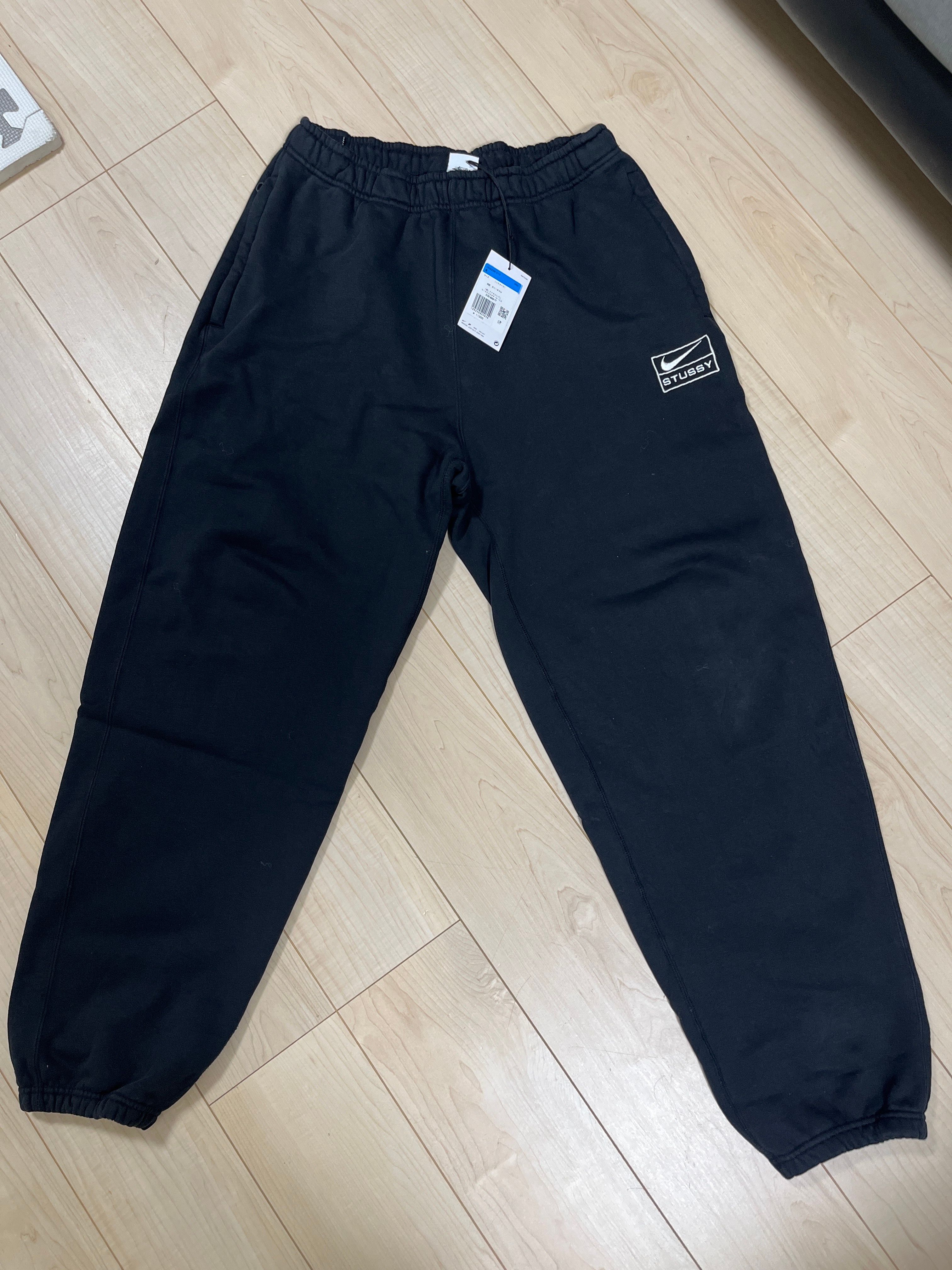 Stussy x Nike Washed Pants (US Size) "Black" DO5296-010