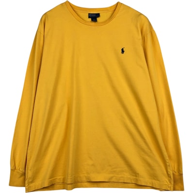 古着 ラルフローレン Ralph Lauren POLO by Ralph Lauren ロングTシャツ ロンT メンズXL相当/eaa630632