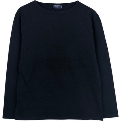 古着 セントジェームス SAINT JAMES L'ATELIER ボートネック ロングTシャツ ロンT フランス製 メンズS相当/eaa633634