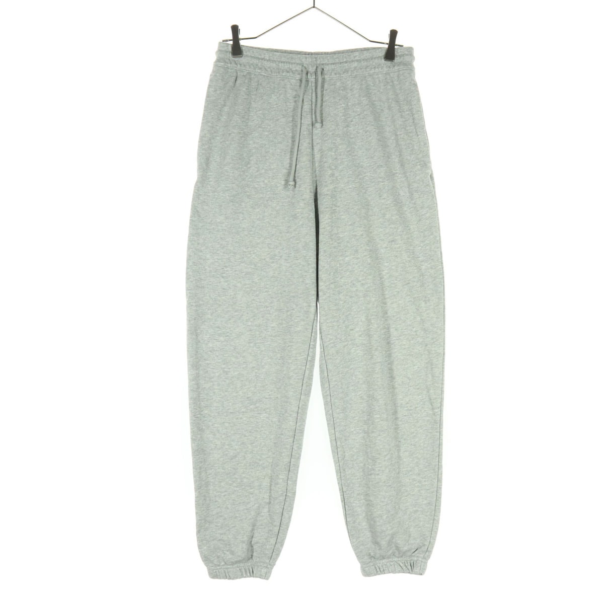美品 adidas アディダス ワンポイントロゴ スウェットパンツ L グレー