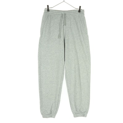 美品 adidas アディダス ワンポイントロゴ スウェットパンツ L グレー