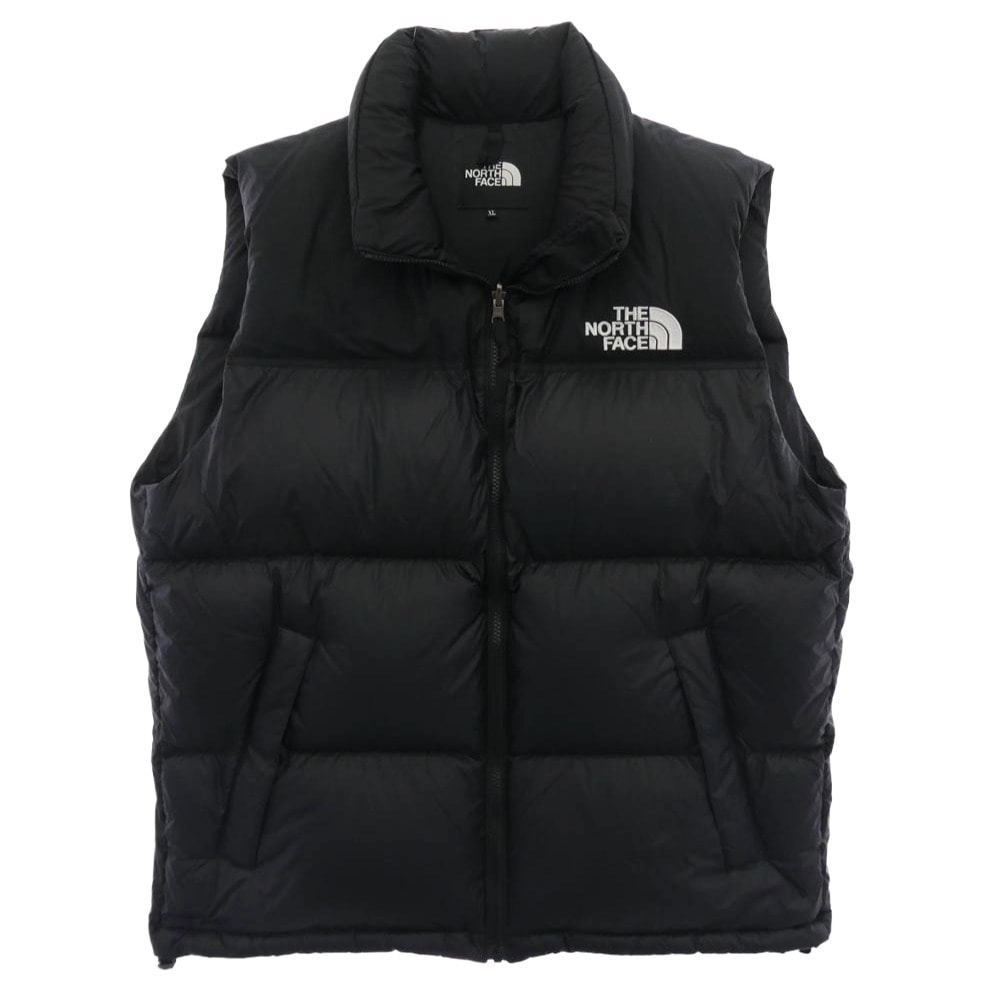 THE NORTH FACE ノースフェイス ベスト ND92557 NUPTSE VEST ヌプシ ベスト ダウンベスト ブラック系 XL【中古】