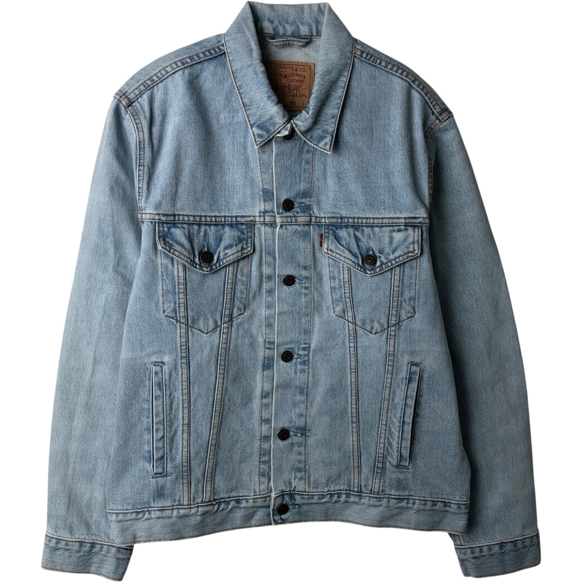 古着 90年代 リーバイス Levi's 70503-0447 デニムジャケット Gジャン メンズL相当 ヴィンテージ/eaa630391