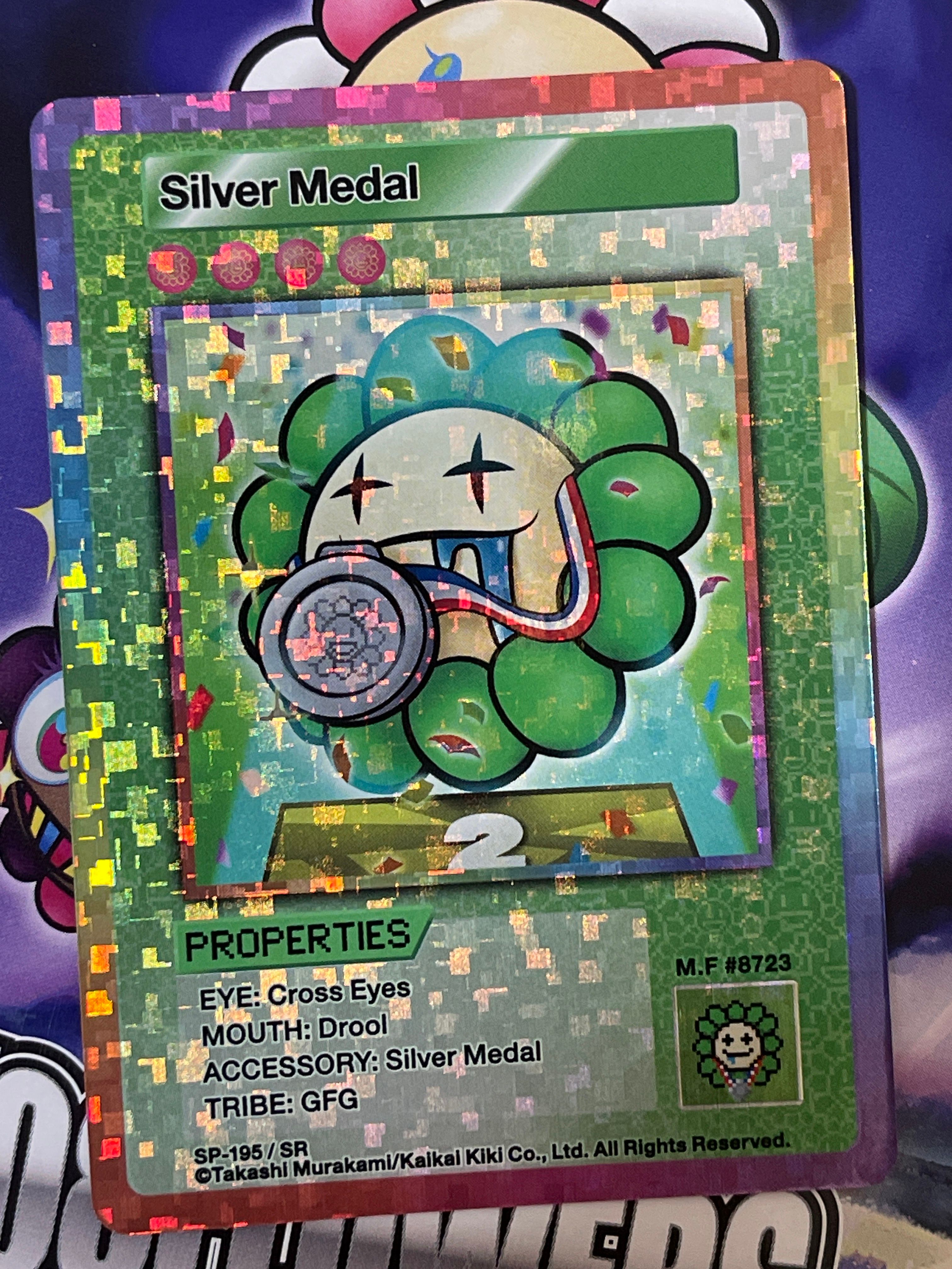 銀メダル SR [SP-195]【英語版】(ムラカミフラワーズ「108フラワーズ リバイズド」)