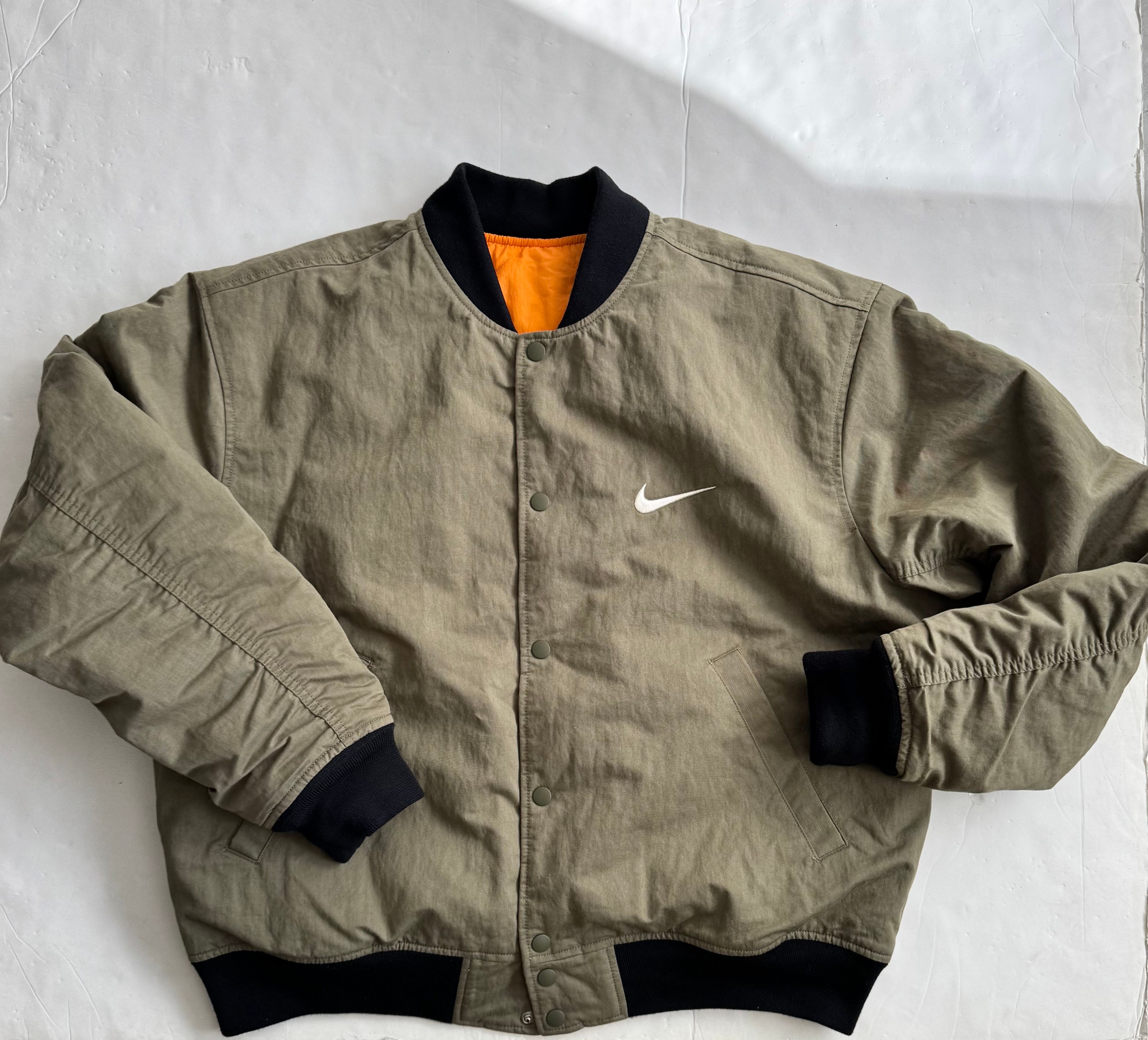 Nike x Stussy Reversible Jacket "Olive"