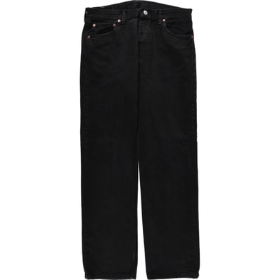 古着 リーバイス Levi's 501-0165 ブラックデニム ストレートデニムパンツ 英国製 メンズw34相当/eaa668287