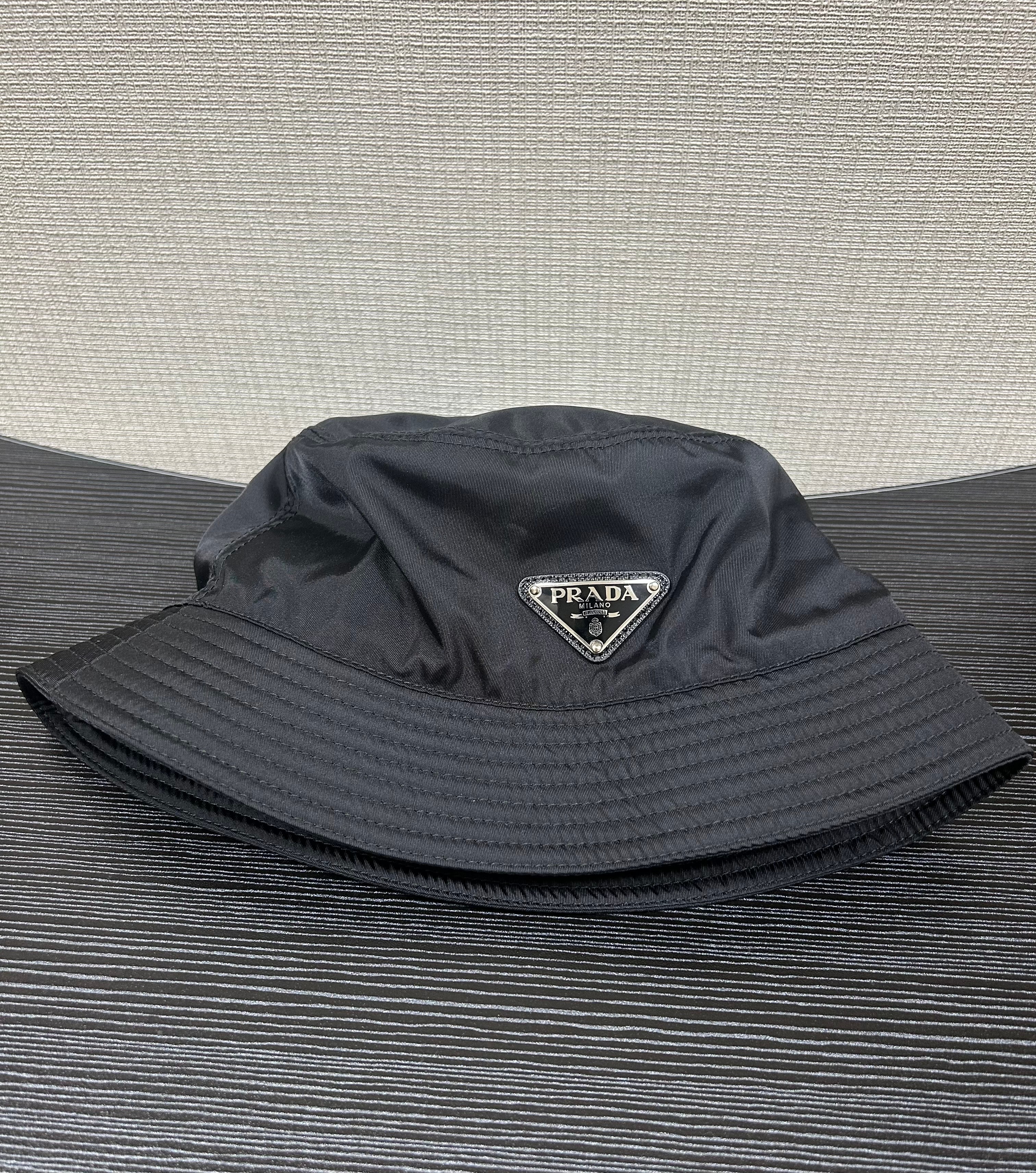 PRADA Re-Nylon Bucket Hat "Black"