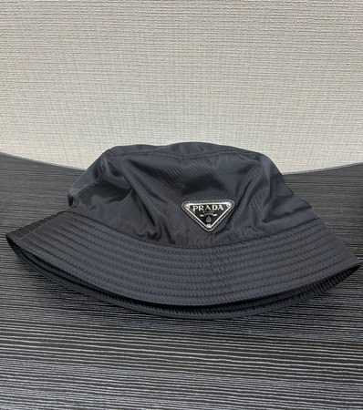 PRADA Re-Nylon Bucket Hat "Black"