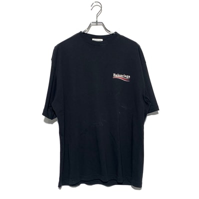 バレンシアガ キャンペーン ロゴ Tシャツ