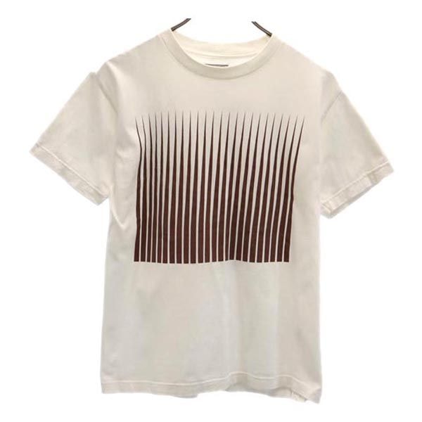 C.E シーイー 日本製 プリント 半袖 Tシャツ ホワイト系