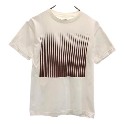 C.E シーイー 日本製 プリント 半袖 Tシャツ ホワイト系