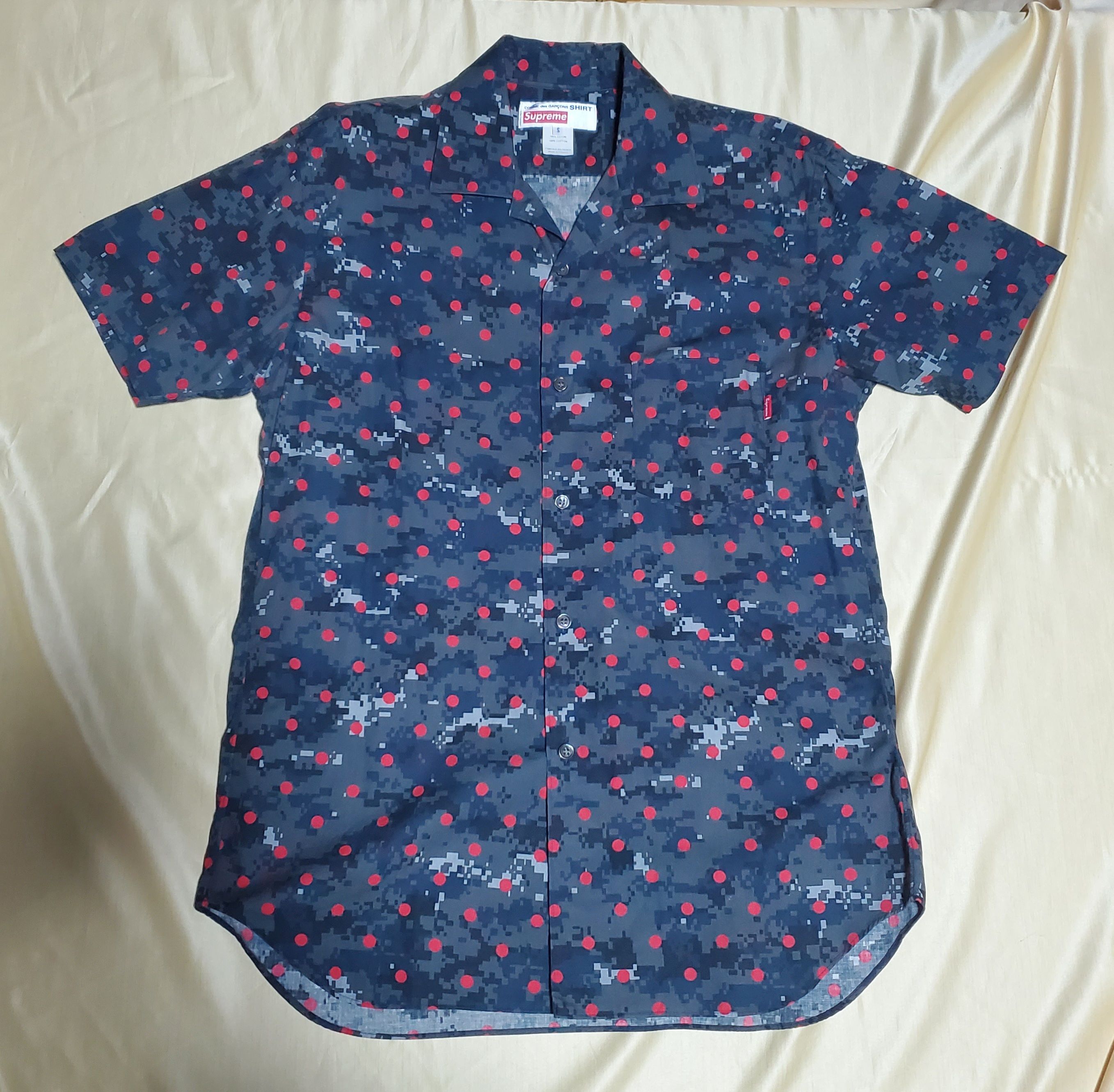13 Supreme Comme des Garcons Shirt Navy 