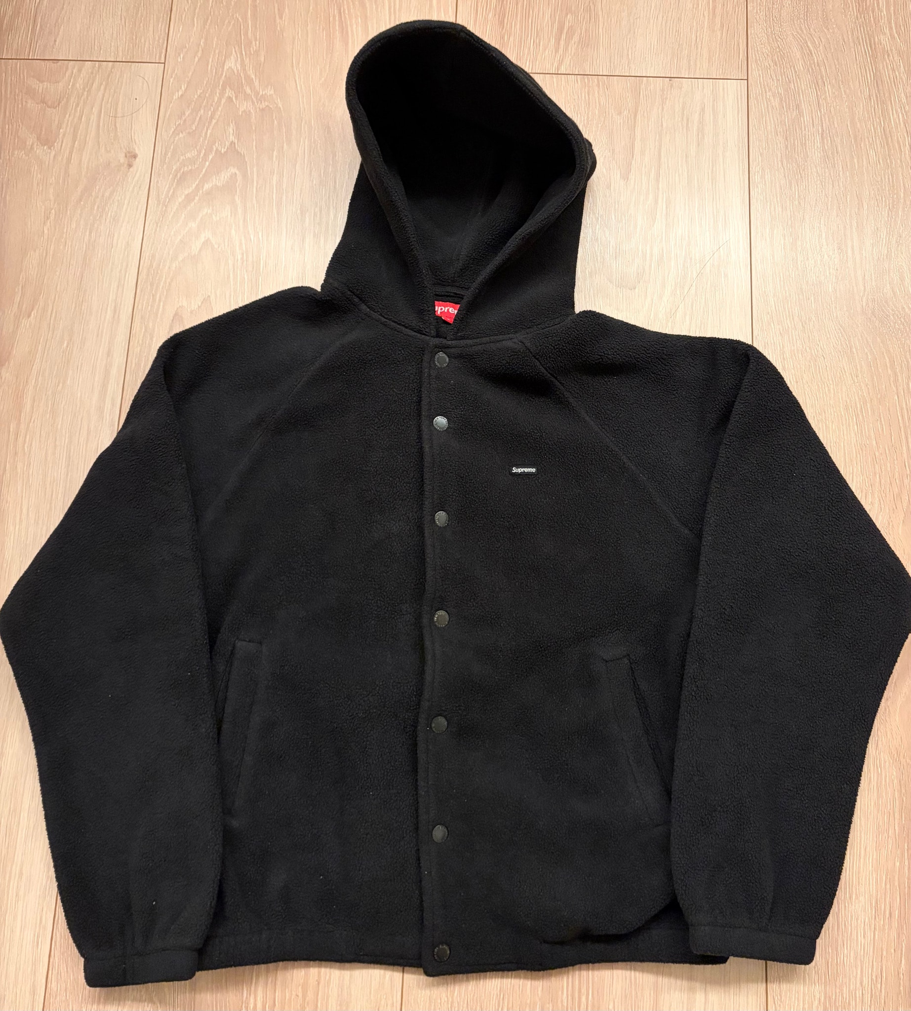 Supreme Polartec Hooded Raglan Jacket S
