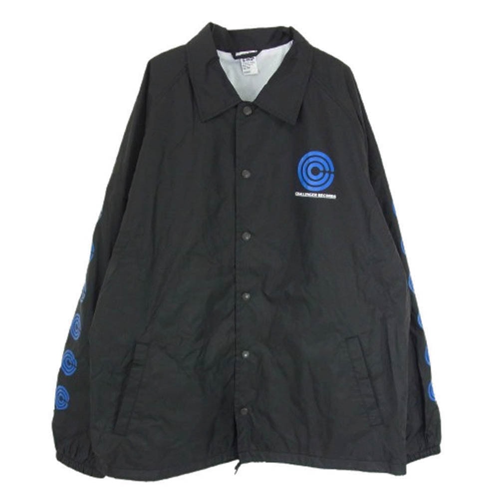 CHALLENGER チャレンジャー ジャケット RECORDS COACH JACKET コーチ ジャケット ブラック系 XL【中古】