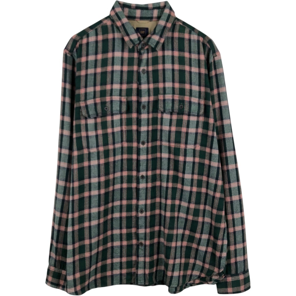 古着 ギャップ GAP + PENDLETON 長袖 フランネルチェックシャツ メンズXL相当/eaa675618