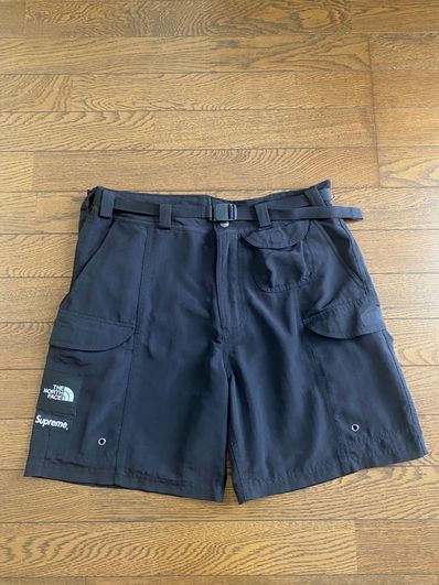 Supreme x The North Face Trekking Packable Belted Short "Black" NB02207I / NF0A7WX7