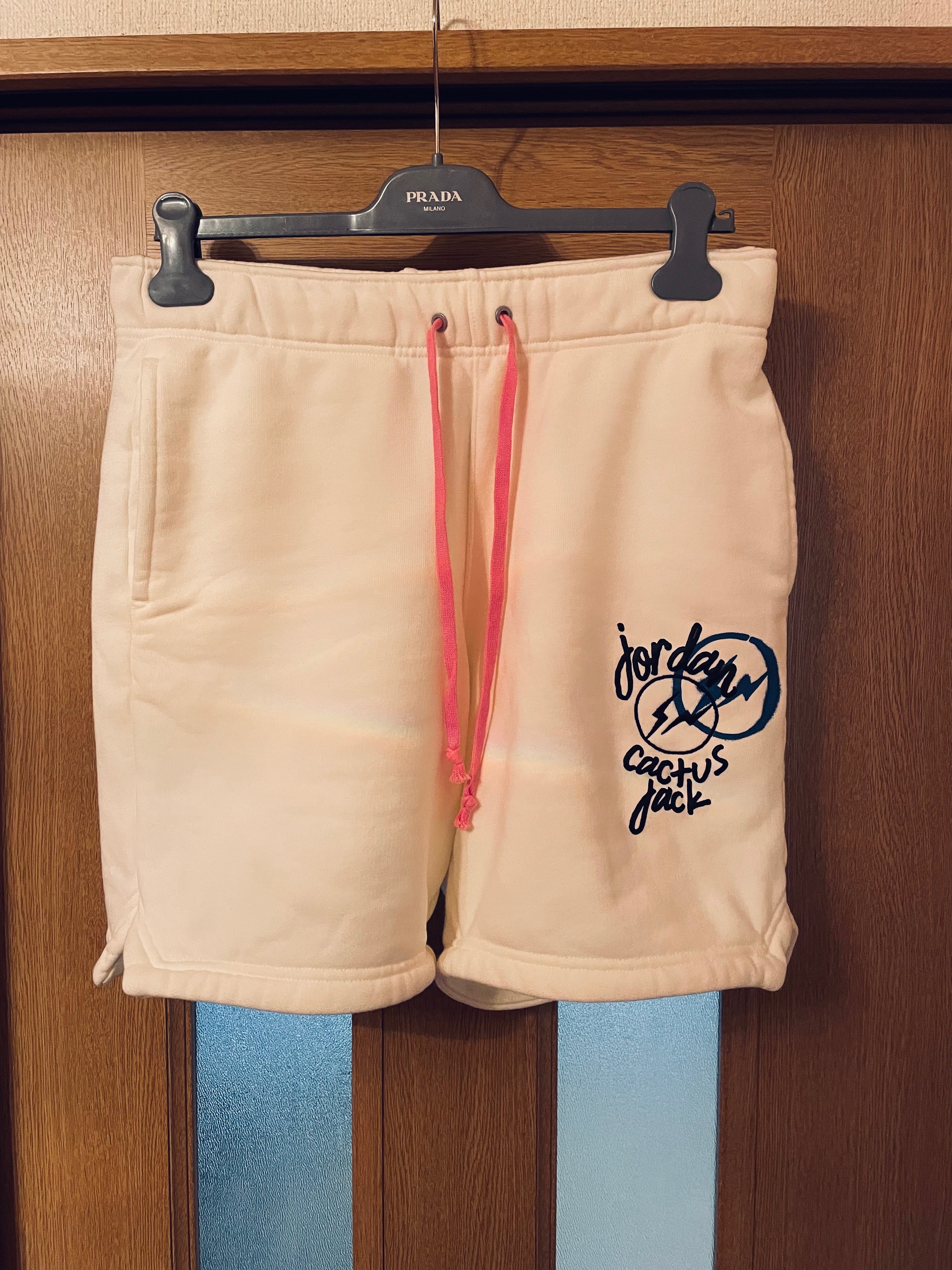 Air Jordan Travis Scott  Fragment Shorts "White"