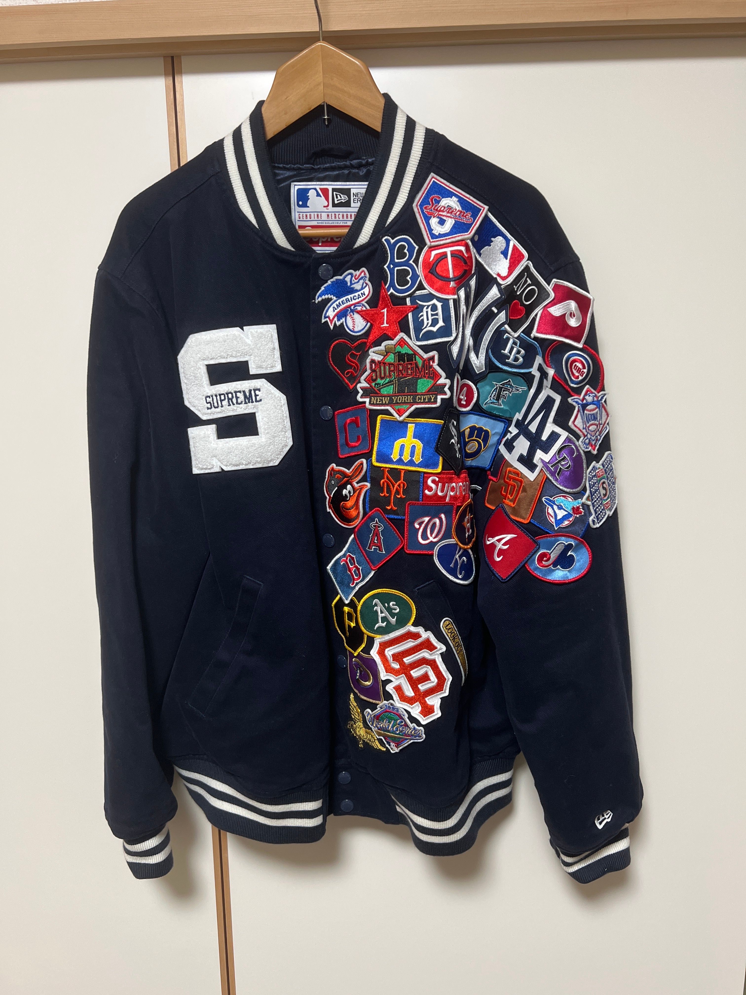 Supreme / New Era®/ MLB Varsity Jacket 